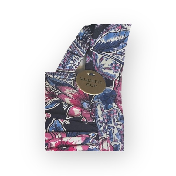 new Nip Tuck Swim ✿ Tummy Control One Piece Swimsuit ✿ Black Floral Paisley ✿ 6 - Picture 7 of 16